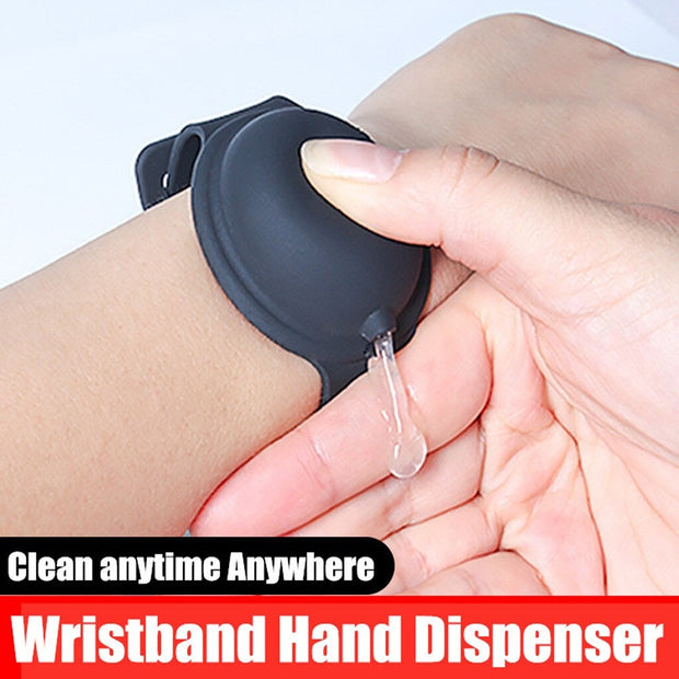 Reusable Wristbands Hand Sanitizer Dispensing Portable Bracelet