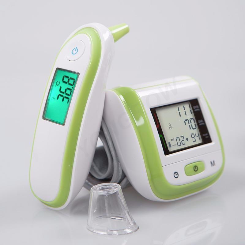 Blood Pressure Monitor + Infrared Ear Thermometer - Health Pack